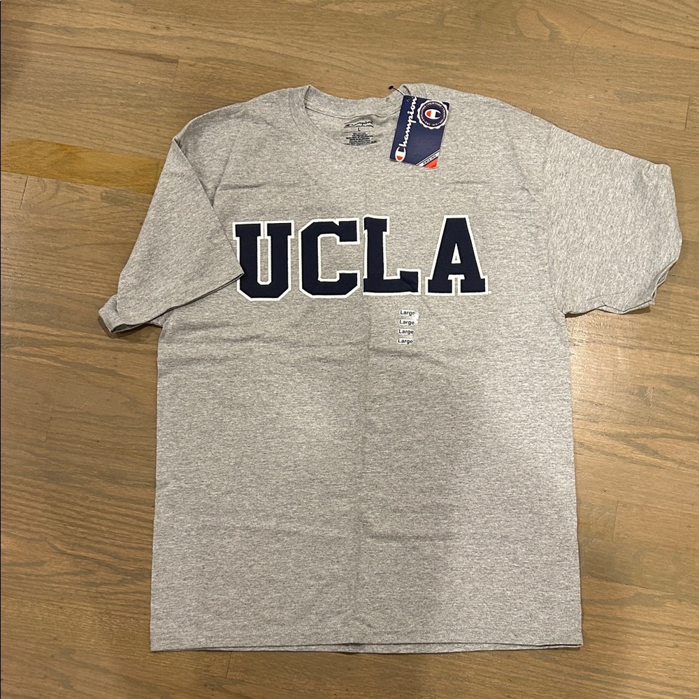 Champion Gray UCLA Short Sleeve Tee